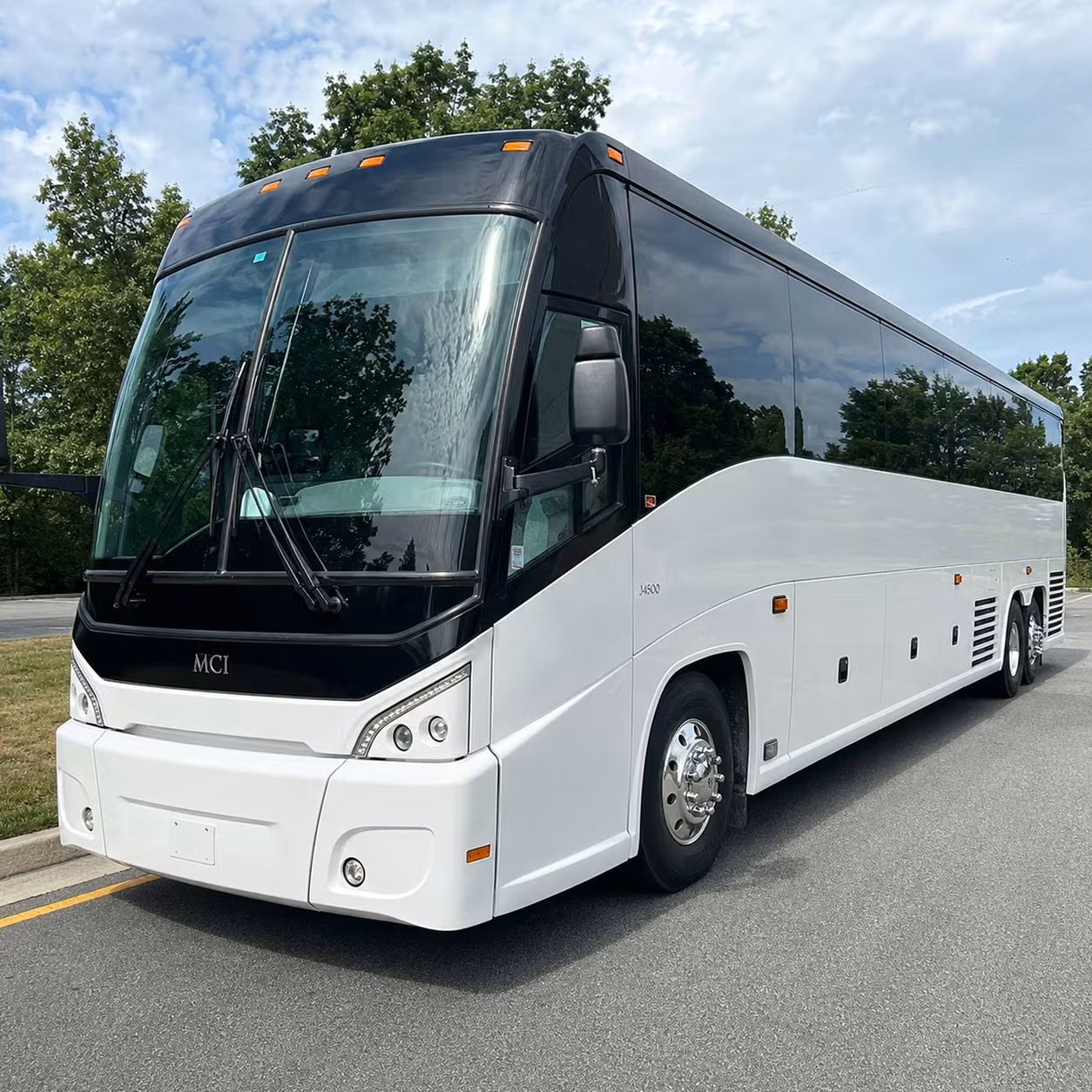 charter bus transportation for burbank wedding venues with limited parking
