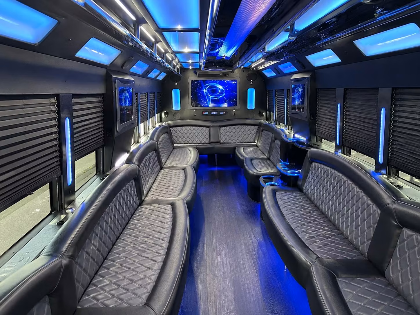 give your group the full concert night experience with a burbank party bus rental