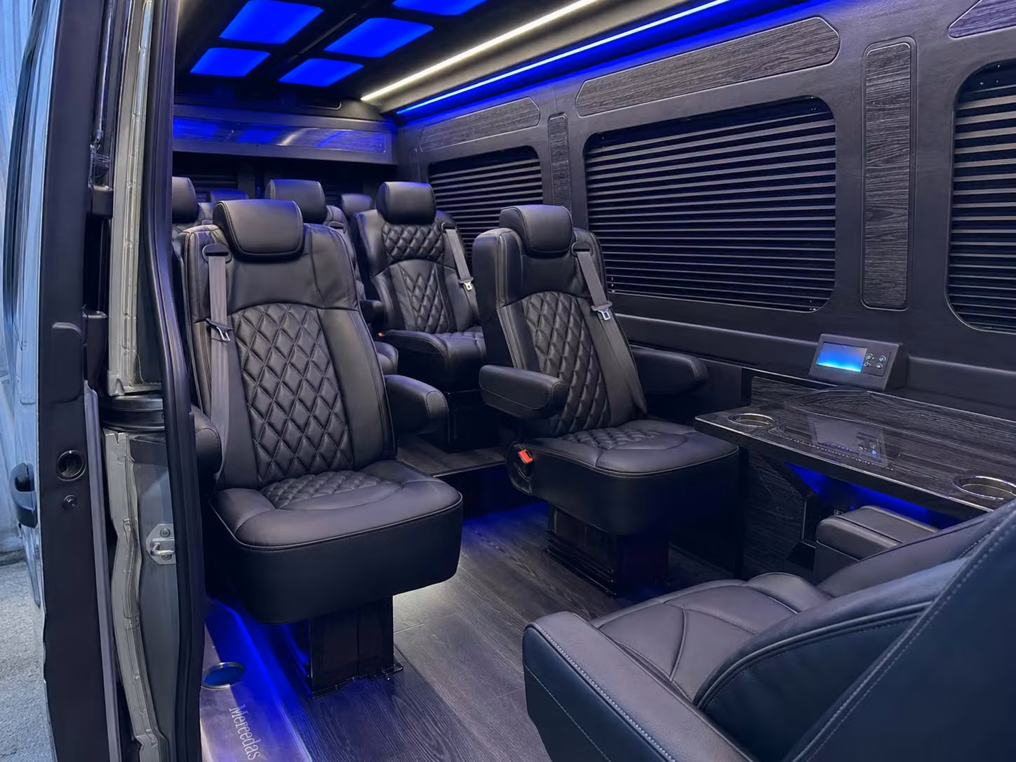sprinter van transportation for groups and events across burbank